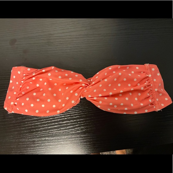 Victoria Secret Polka Dot Strapless Swimsuit Top - Picture 1 of 1